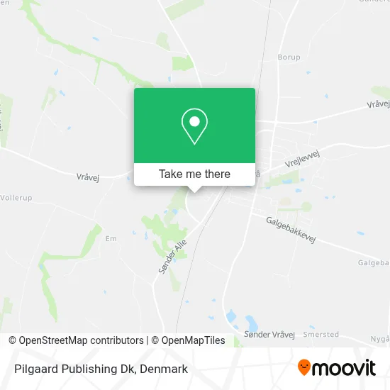 Pilgaard Publishing Dk map