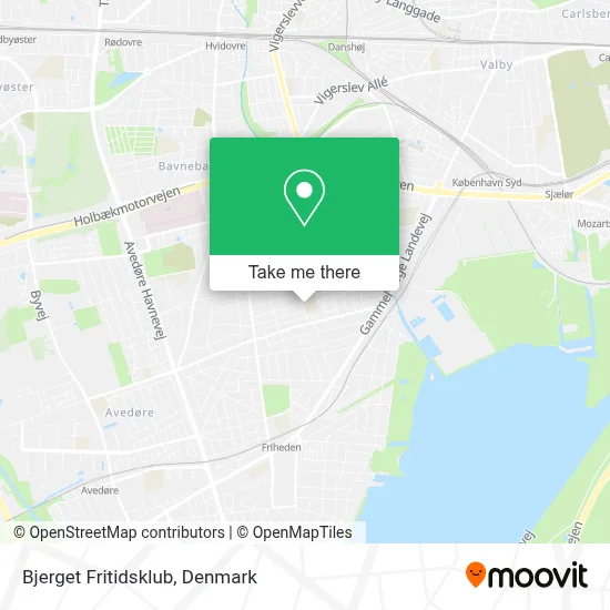 Bjerget Fritidsklub map