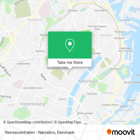 Rensecentralen - Nørrebro map