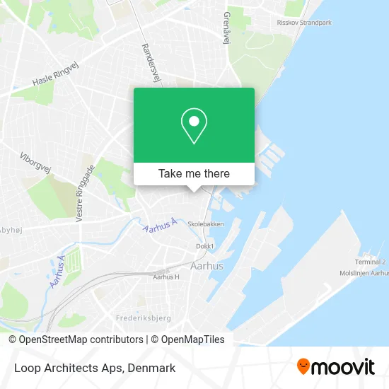 Loop Architects Aps map