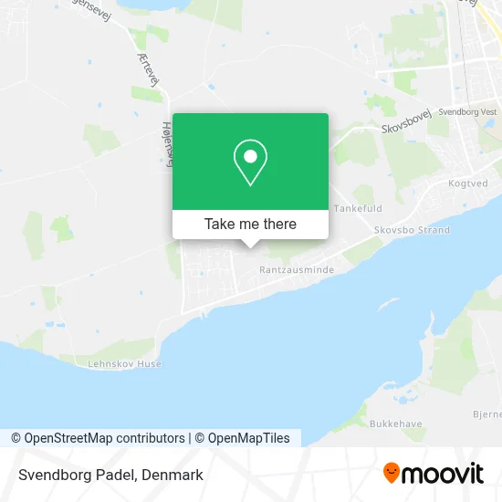 Svendborg Padel map