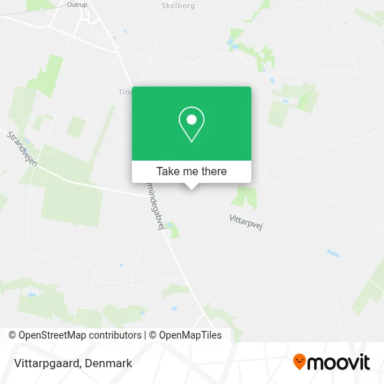 Vittarpgaard map