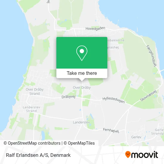 Ralf Erlandsen A/S map