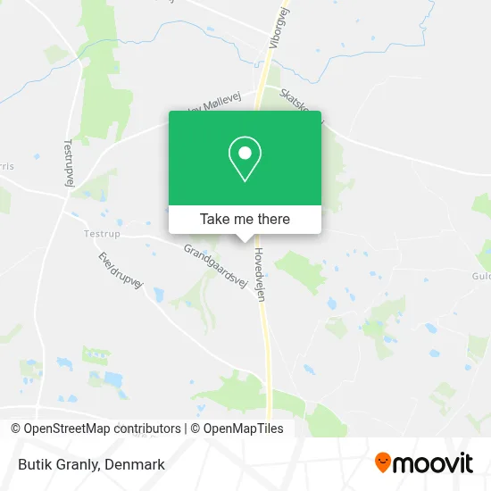 Butik Granly map