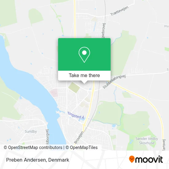 Preben Andersen map