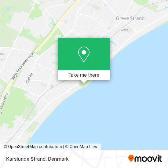 Karslunde Strand map