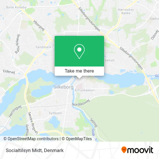 Socialtilsyn Midt map