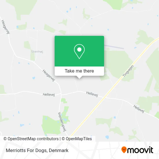 Merriotts For Dogs map