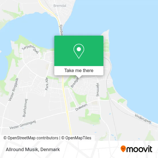 Allround Musik map