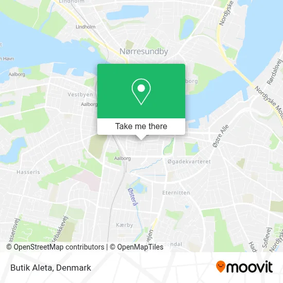 Butik Aleta map