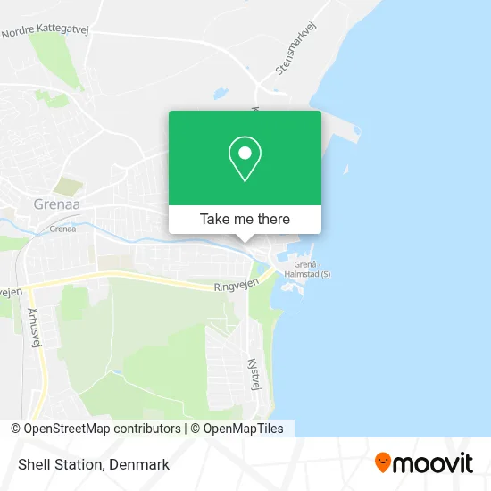 Shell Station map