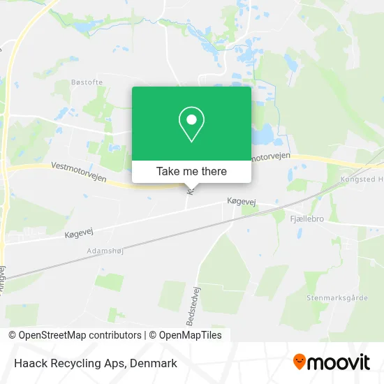 Haack Recycling Aps map