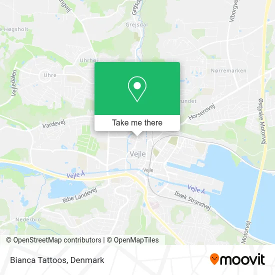 Bianca Tattoos map
