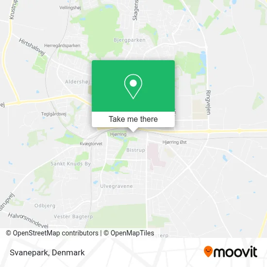 Svanepark map