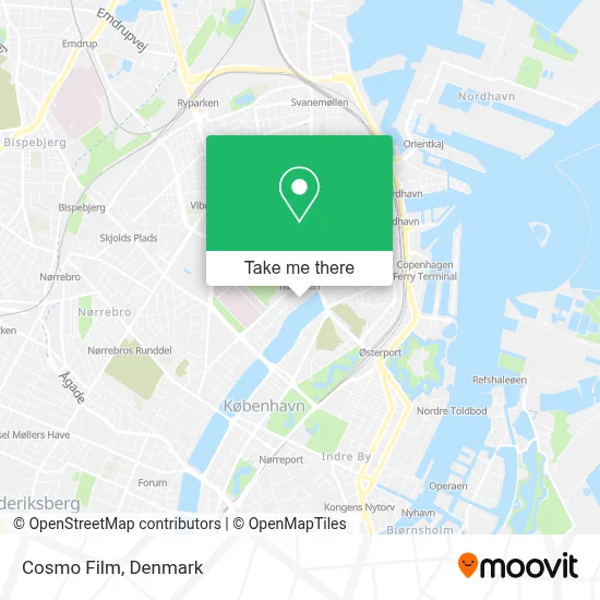 Cosmo Film map