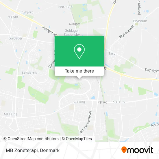 MB Zoneterapi map