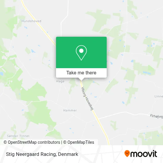 Stig Neergaard Racing map