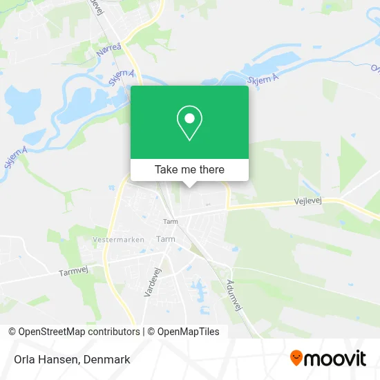 Orla Hansen map