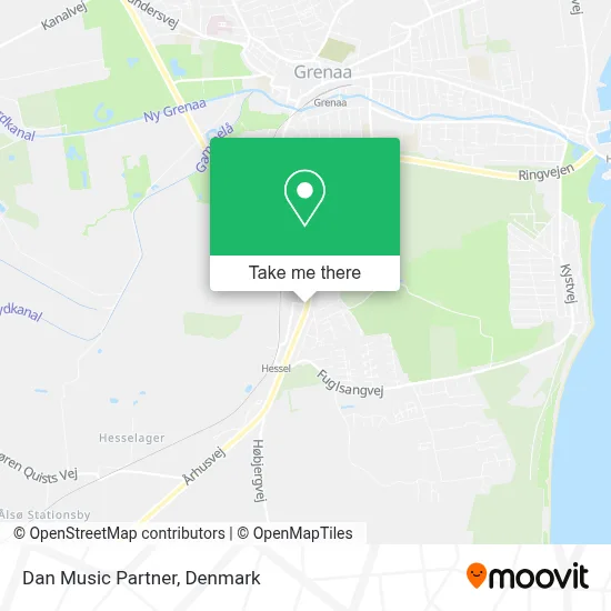 Dan Music Partner map