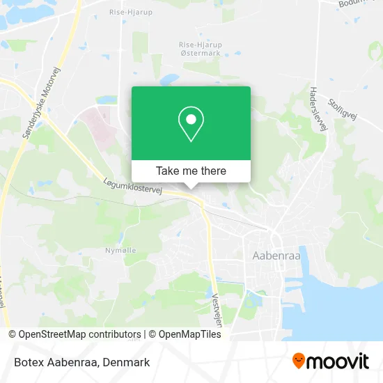 Botex Aabenraa map