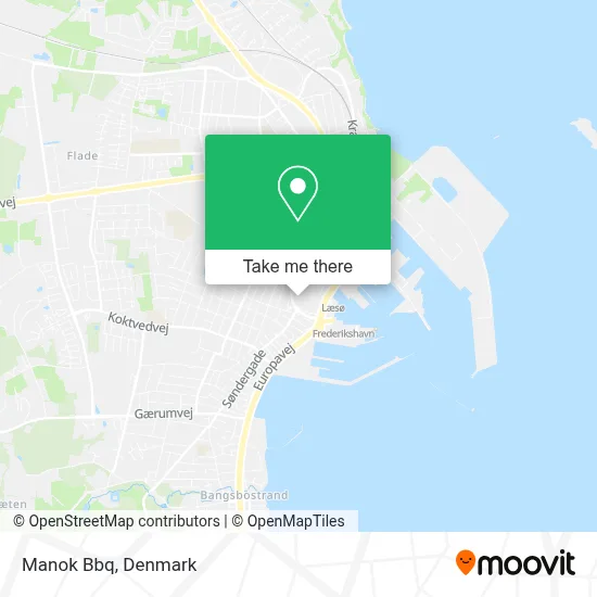 Manok Bbq map