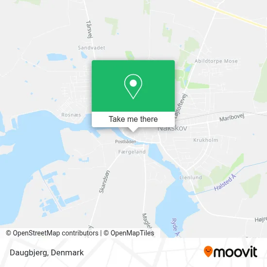 Daugbjerg map
