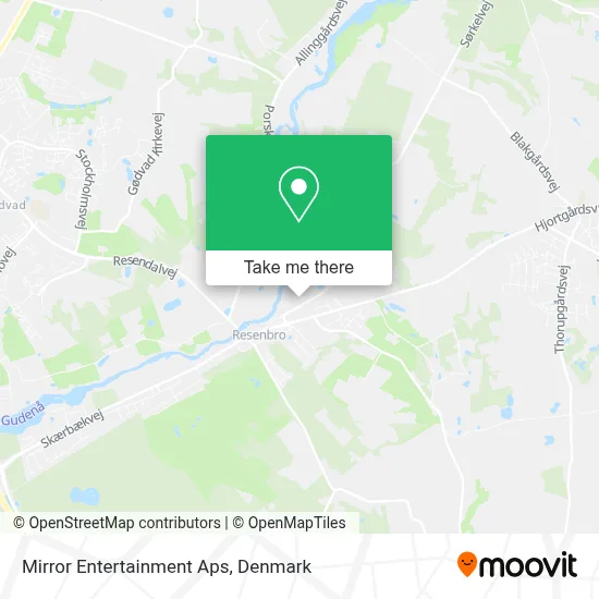 Mirror Entertainment Aps map