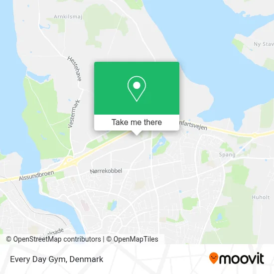 Every Day Gym map