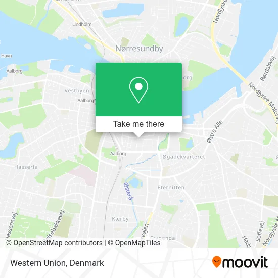 Western Union map