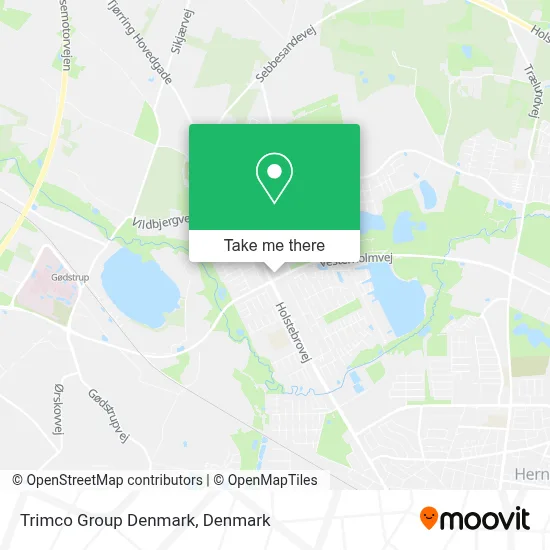 Trimco Group Denmark map