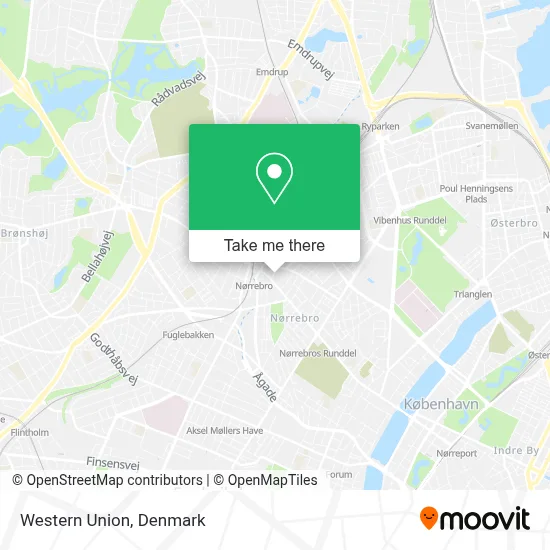 Western Union map