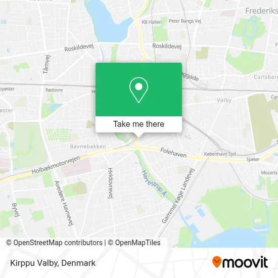 Kirppu Valby map