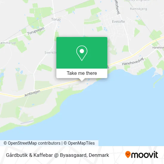 Gårdbutik & Kaffebar @ Byaasgaard map