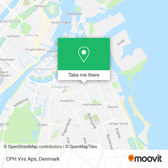 CPH Vvs Aps map