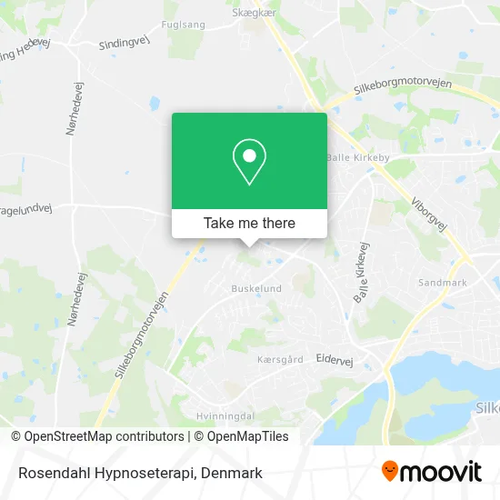 Rosendahl Hypnoseterapi map