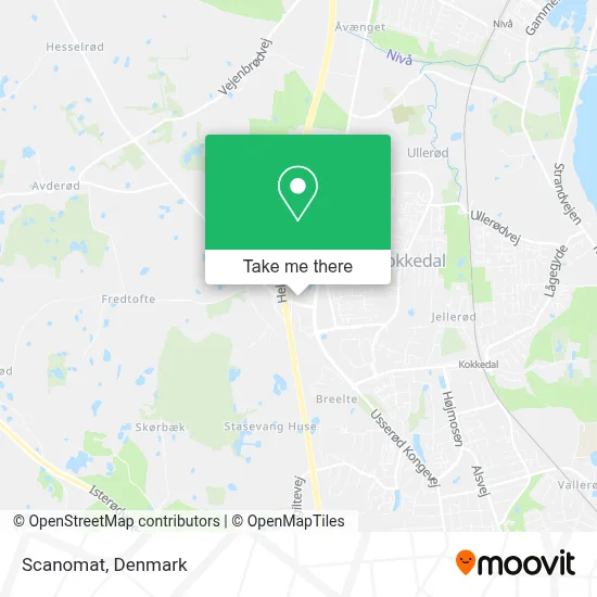 Scanomat map