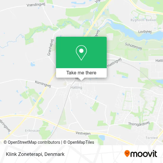 Klink Zoneterapi map