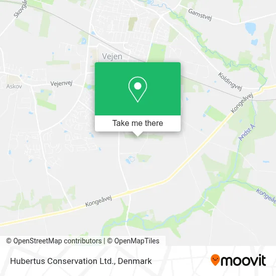 Hubertus Conservation Ltd. map
