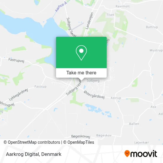 Aarkrog Digital map