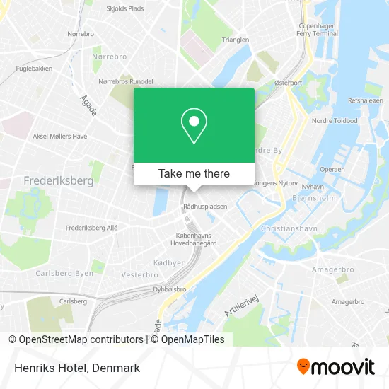 Henriks Hotel map