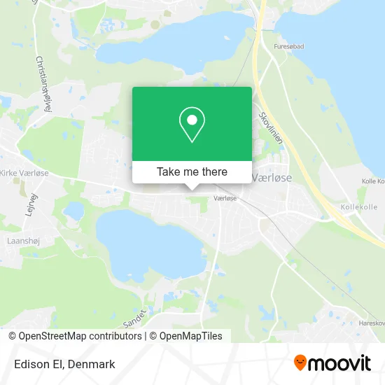 Edison El map