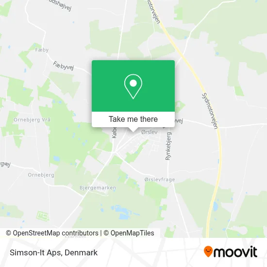 Simson-It Aps map