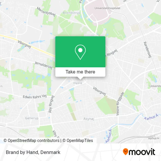 Brand by Hand map