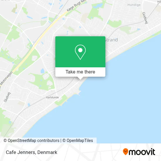 Cafe Jenners map