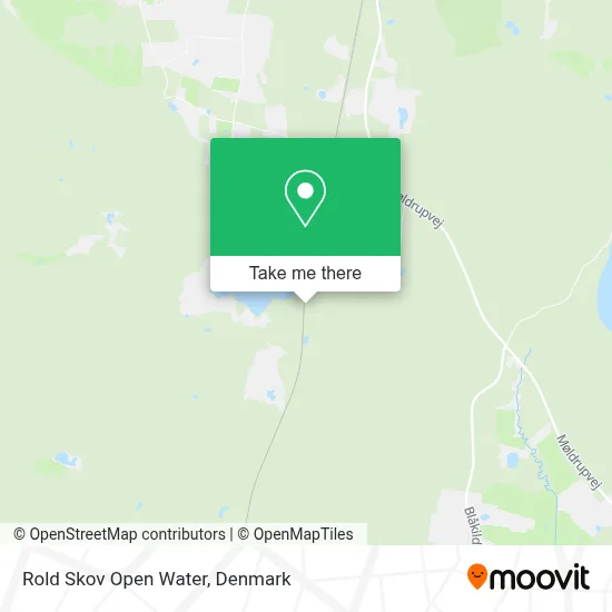 Rold Skov Open Water map