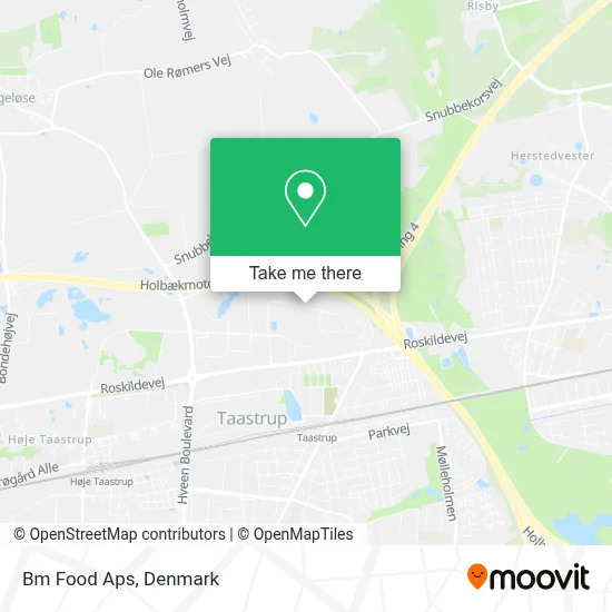 Bm Food Aps map