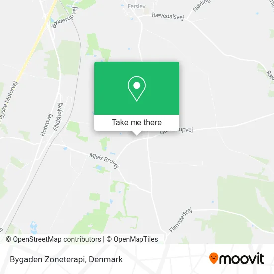 Bygaden Zoneterapi map