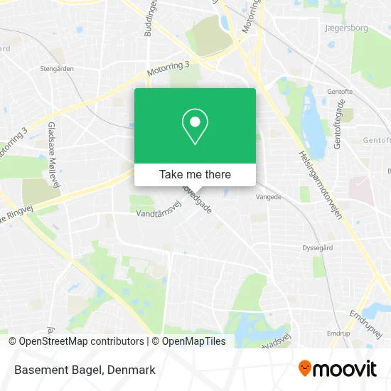 Basement Bagel map