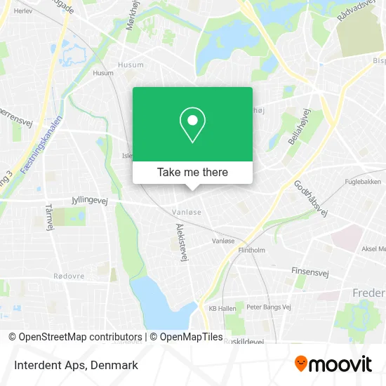 Interdent Aps map