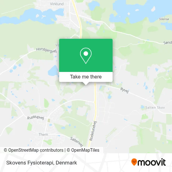 Skovens Fysioterapi map